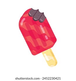 Get your hands on ice lolly flat sticker