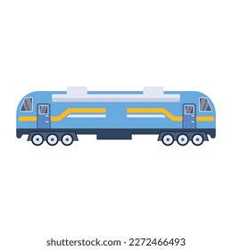 Get your hands on the latest flat design of railway cabin 