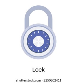 Get your hands on lock flat icon 