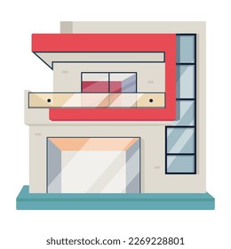 Get your hands on mansion flat vector 