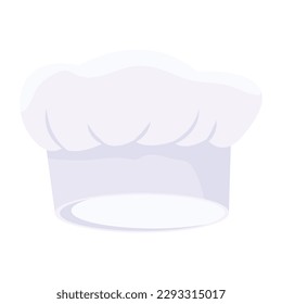 Get your hands on restaurant cap flat vector 