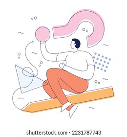 Holen Sie sich Ihre Hände auf Erfolg flache Illustration 