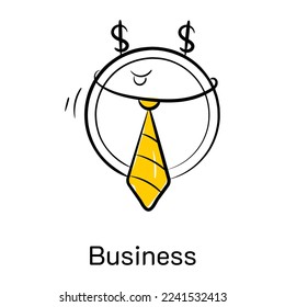 Get your hands on this sketchy icon of business 
