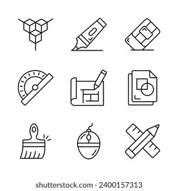 Get your hands on this carefully crafted art and design icons set