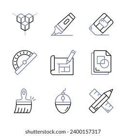 Get your hands on this carefully crafted art and design icons set