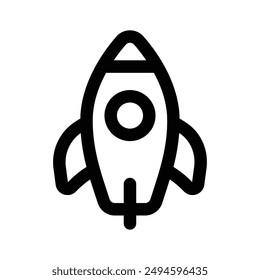 Get your hands on this creatively design icon of startup, concept of business launching
