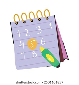 Ponga sus manos en esta pegatina incompleta del calendario