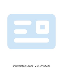 Ponga sus manos en este icono de diseño creativo de la tarjeta de identificación
