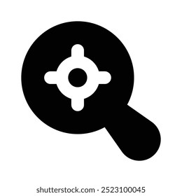 Ponga sus manos en este increíble icono de la búsqueda de objetivos