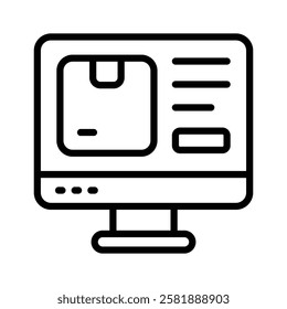 Get your hands on this amazing icon of online shipping