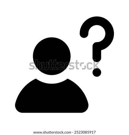 Get your hands on this amazing icon of questioning in modern style