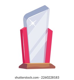 Icono de galardón en trofeo 