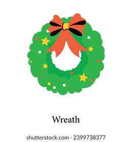 Get your hands on wreath flat sticker 