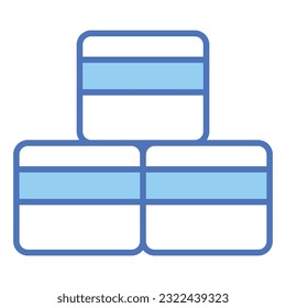 Get your hold on this beautifully designed icon of nanaimo bar, editable vector