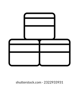 Get your hold on this beautifully designed icon of nanaimo bar, editable vector
