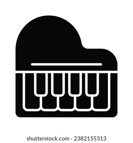 Get your hold on this beautifully designed vector of piano, musical instrument