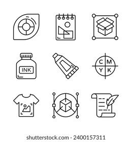 Get your hold on this visually appealing art and design icons set