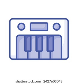 Get your hold on this beautifully designed vector of piano, musical instrument