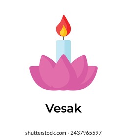 Get your hold on this beautifully designed vesak icon, ready for premium use