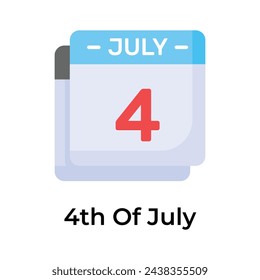 Get your hold on this creative america independence day icon, editable design