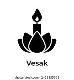 Get your hold on this beautifully designed vesak icon, ready for premium use
