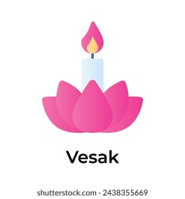 Get your hold on this beautifully designed vesak icon, ready for premium use