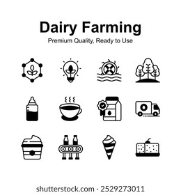 Get your hold on this creative icon of dairy farming in modern style