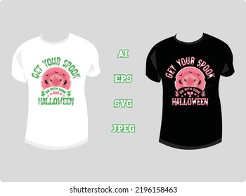 Get Your Spook On With Some Halloween T-shirt Design