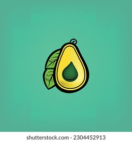 Get your taste buds ready for a fresh and fun experience with our cartoon avocado logo. A perfect blend of healthy and playful vibes!