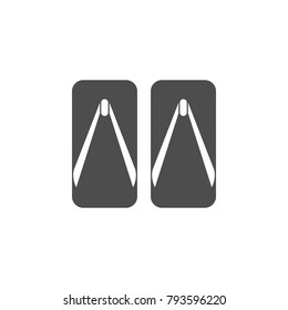 Geta icon. Elements of Chinese culture icon. Premium quality graphic design icon. Baby Signs, outline symbols collection icon for websites, web design, mobile app on white background