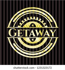 Getaway gold emblem