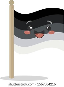 Geterosexual pride flag. Equality flag. Symbol of geterosexual. 