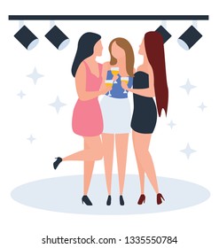 Gettogether in illustration vector 