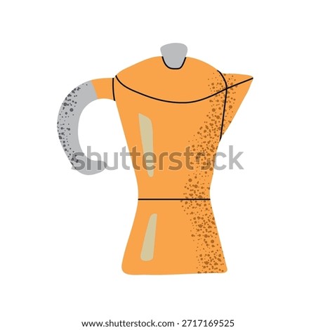 Geyser coffee maker 2 icon clipart logotype isolated illustration