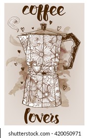 Geyser coffee maker