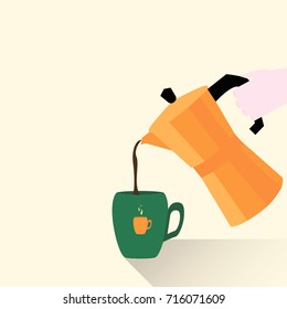 Geyser coffee maker