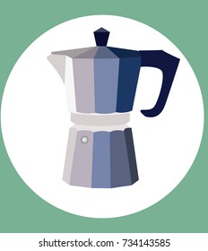 Geyser coffee maker icon