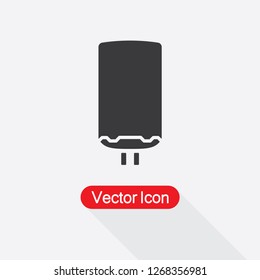 Geyser Icon. Boiler Icon Vector Illustration Eps10