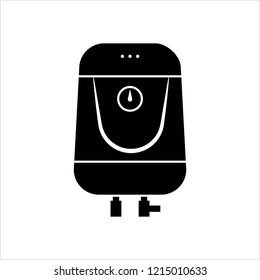 Geyser Icon, Design Vector Art Illustration