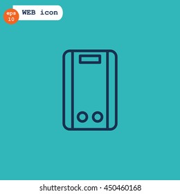 Geyser Icon Flat.