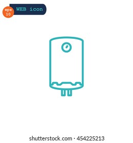 Geyser Icon Flat.