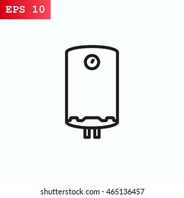 Geyser Icon Flat.