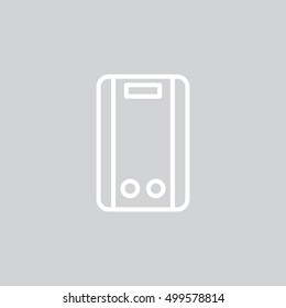 Geyser Icon Flat.