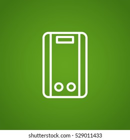 Geyser Icon Flat.