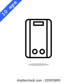 Geyser Icon Flat.