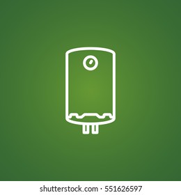 Geyser Icon Flat.