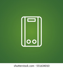 Geyser Icon Flat.