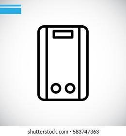 Geyser Icon Flat.