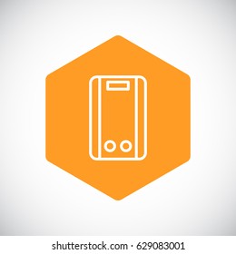 Geyser Icon Flat.