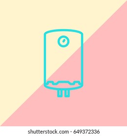 Geyser Icon Flat.